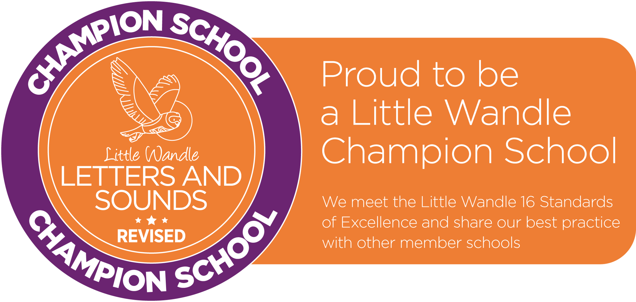 Image of We are a Little Wandle Champion School!